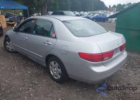 2005 Honda Accord 2.4 Lx from USA, damaged, VIN 1HGCM56405A069010